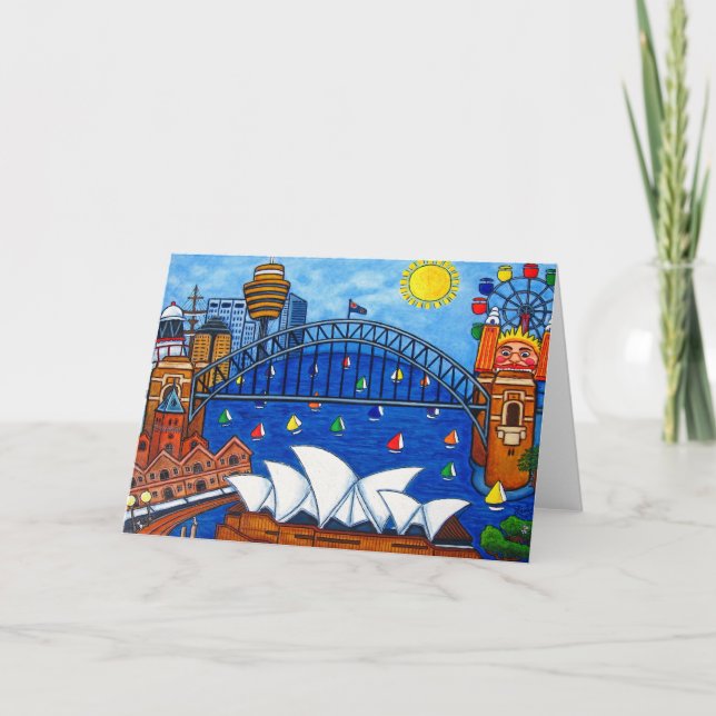 Sensationelle Sydney-Gruß-Karte Karte (Vorderseite)