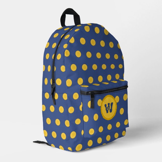 Sensationelle Synura Bedruckter Rucksack (Rückseitige Ecke links)