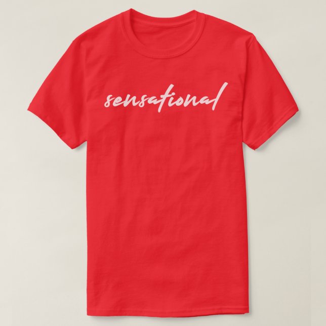 Sensationelles künstlerisch T-Shirt (Design vorne)