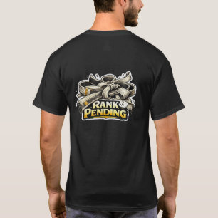 Sensei-Zubehör Rang ausstehend Kampfsportgürtel T-Shirt