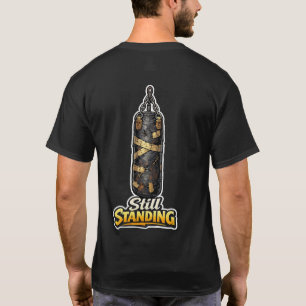 Sensei-Zubehör Still Standing Schwerer Boxsack Mar T-Shirt