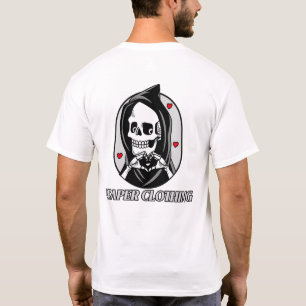 Sensenmann-Bekleidungslogo T-Shirt