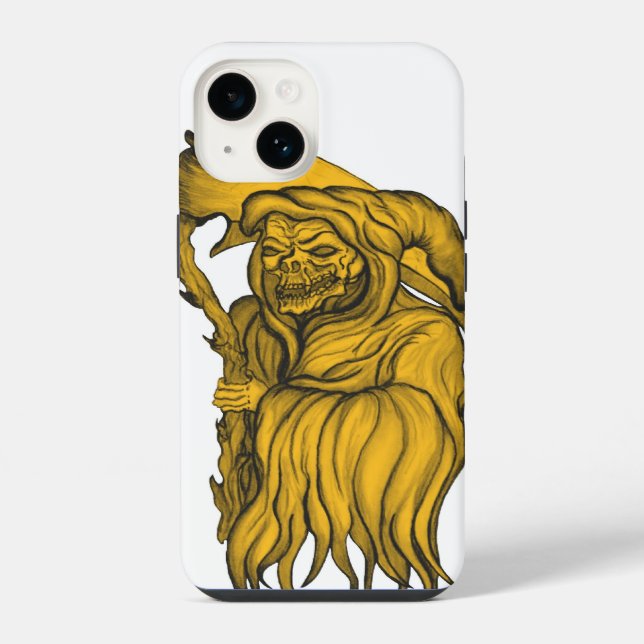 Sensenmann - Der Tod iPhone Hülle (Rückseite)