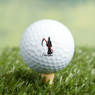 Sensenmann-Design Golfball