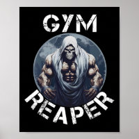 Sensenmann Fitness Halloween Skeleton Workout Body