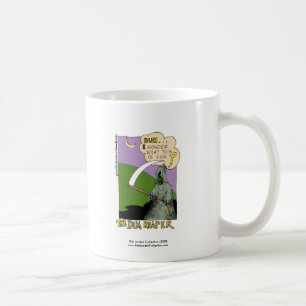 Sensenmann Halloween Lustiger Cartoon Kaffeebecher Tasse