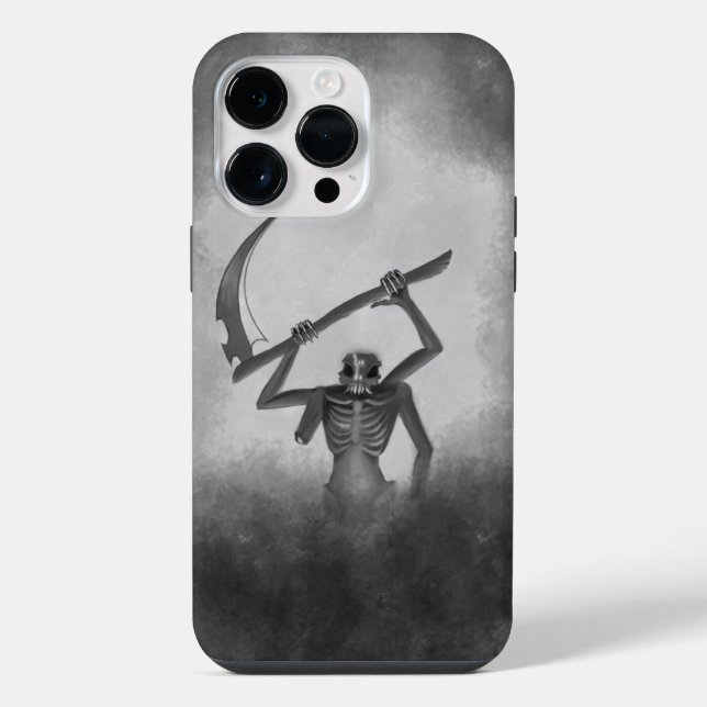 Sensenmann-iPhone-Hülle iPhone Hülle (Rückseite)