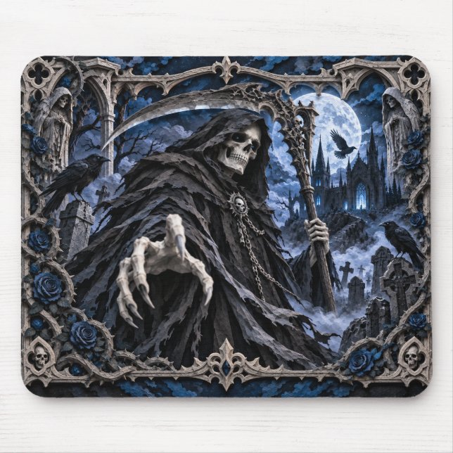 Sensenmann, Paper Cut Monster Mousepad (Vorne)