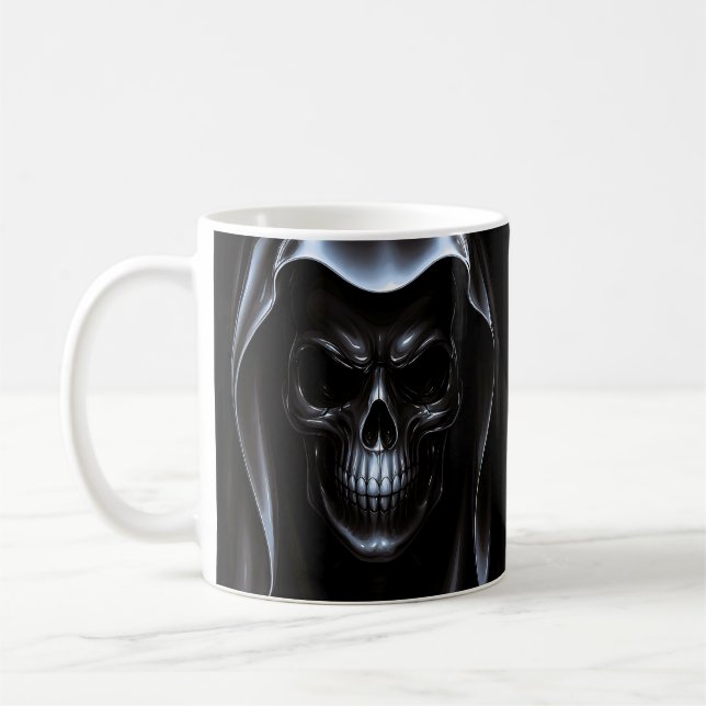 Sensenmann Skull Kaffeetasse (Links)