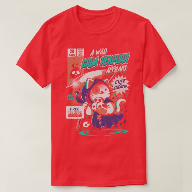 Sensenmann  T-Shirt (Design vorne)