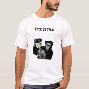 Sensenmann Trick oder Treat Halloween T-Shirt