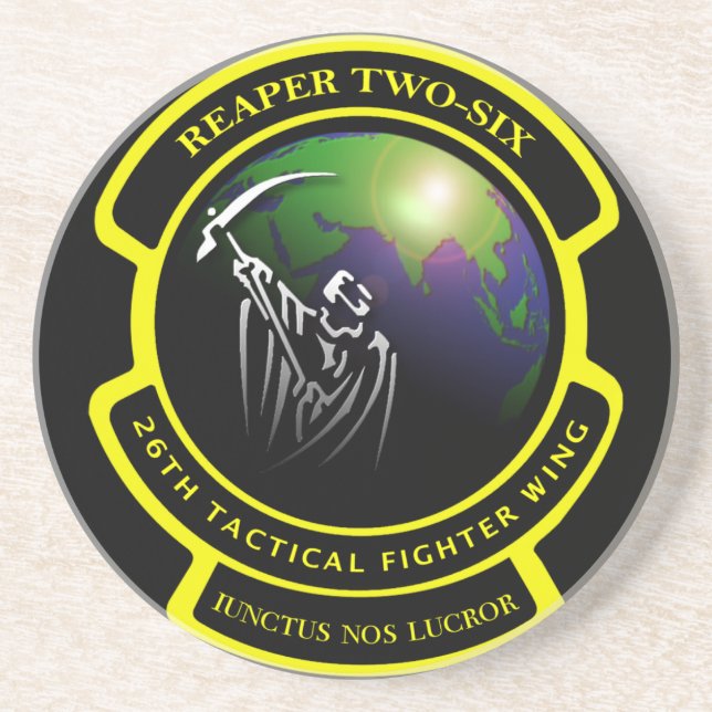 Sensenmann Two-Six Untersetzer (Vorne)