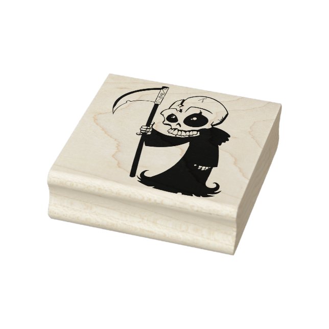 Sensenmann und Ax Gummistempel (Stempel)