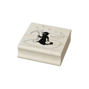 Sensenmann und Ax Gummistempel