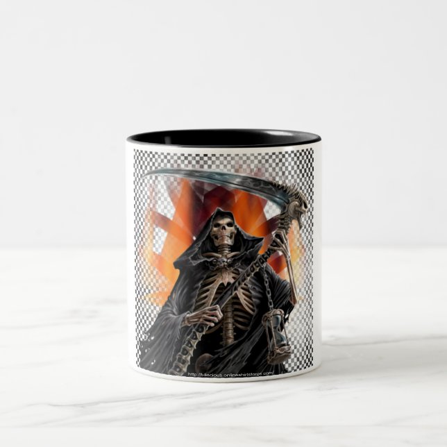 Sensenmann - Zwei-Ton Tasse (Mittel)