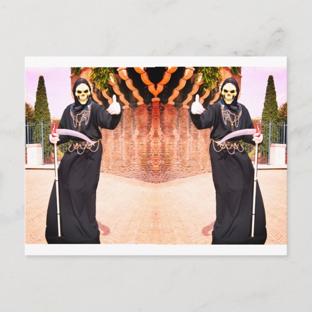 Sensenmänner Postkarte (Vorderseite)
