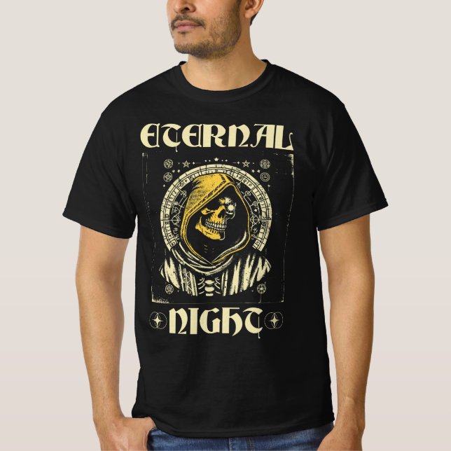 Sensenmanns Licht - Ewige Nacht T-Shirt (Vorderseite)