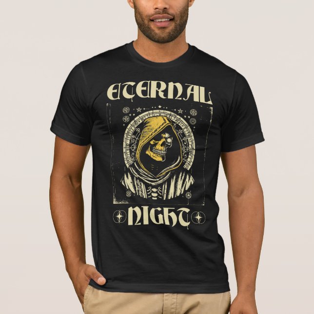 Sensenmanns Licht - Ewige Nacht T-Shirt (Vorderseite)