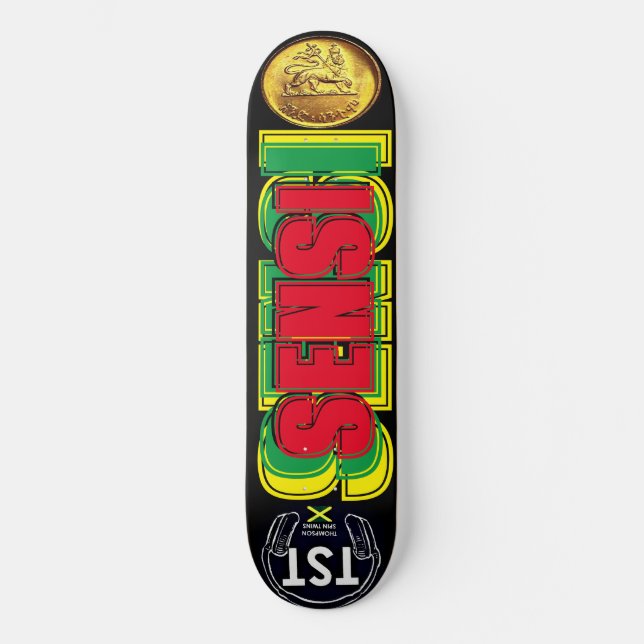 SENSI Offiziell JMT 8 1/4" Skateboard Deck (Vorderseite)