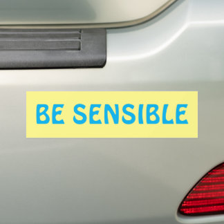 Sensibel Autoaufkleber
