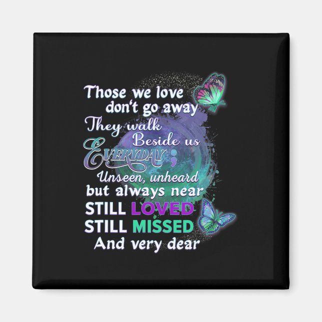 Sensibilisierung der Frauen Die, die wir Liebe sin Magnet (Vorne)