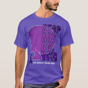 Sensibilisierung der Gewalt im Inland MISOGYNOIR T-Shirt