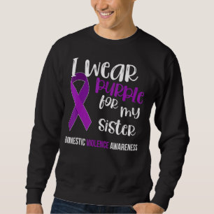 Sensibilisierung der Gewalt im Inland Sweatshirt