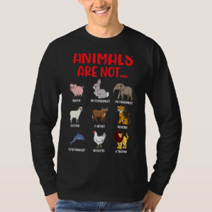 Sensibilisierung der Tiere für Tierschutzrechte T-Shirt