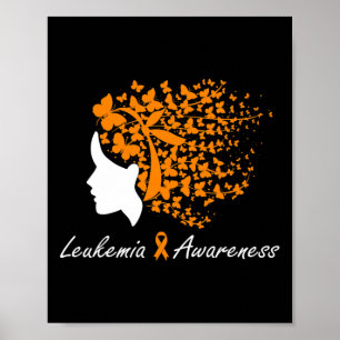 Sensibilisierung - Frauen Schmetterlinge Haare Lil Poster