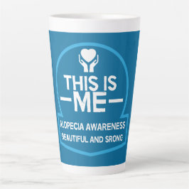 Sensibilisierung für Alopezie Milchtasse