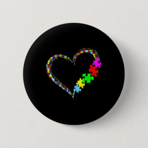 Sensibilisierung für Autismus Akzeptieren Liebe-Un Button
