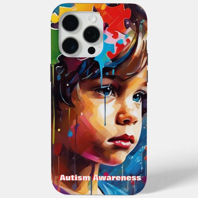 Sensibilisierung für Autismus - Case-Mate iPhone Hülle (Rückseite)