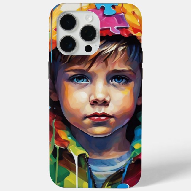Sensibilisierung für Autismus - Case-Mate iPhone Hülle (Rückseite)