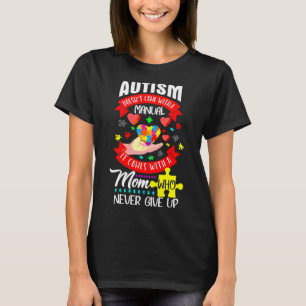 Sensibilisierung für Autismus Die Autismus-Mama wi T-Shirt