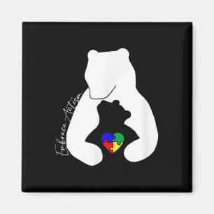 Sensibilisierung für Autismus - Embrace Autism Her Magnet