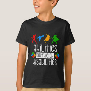Sensibilisierung für Autismus - Fähigkeiten überwi T-Shirt