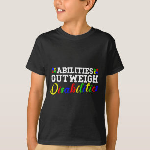 Sensibilisierung für Autismus - Fähigkeiten überwi T-Shirt