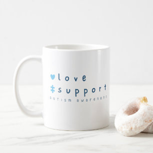 Sensibilisierung für Autismus fördert die Tasse de