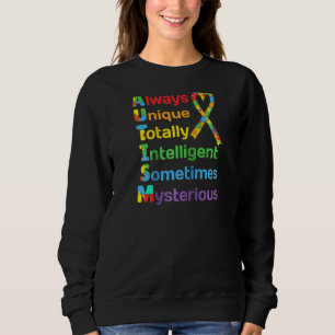 Sensibilisierung für Autismus für die Unterstützun Sweatshirt