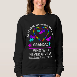 Sensibilisierung für Autismus Großes Autismus Bewu Sweatshirt