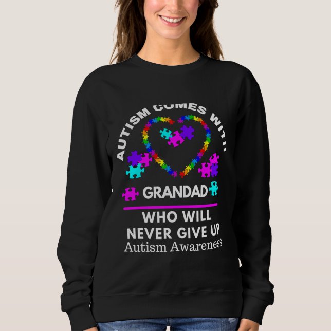 Sensibilisierung für Autismus Großes Autismus Bewu Sweatshirt (Vorderseite)