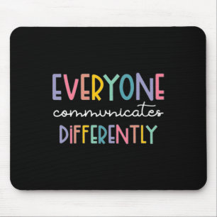 Sensibilisierung für Autismus Mousepad