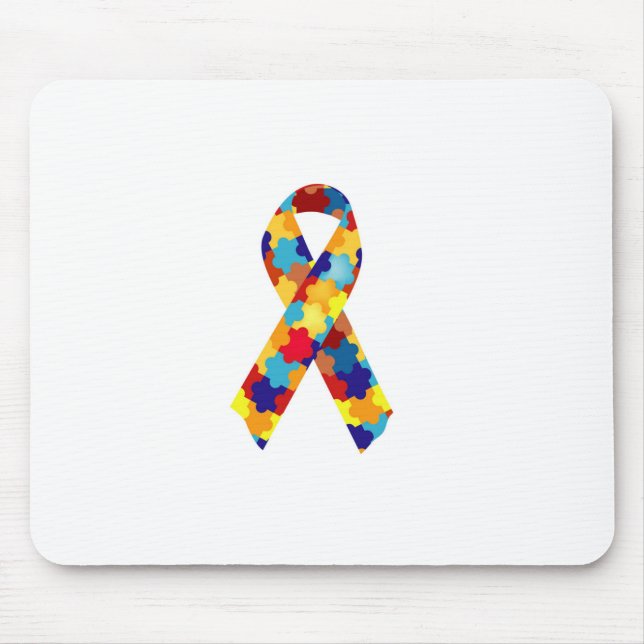 Sensibilisierung für Autismus Mousepad (Vorne)