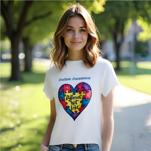 Sensibilisierung für Autismus 'nicht weniger' T-Shirt