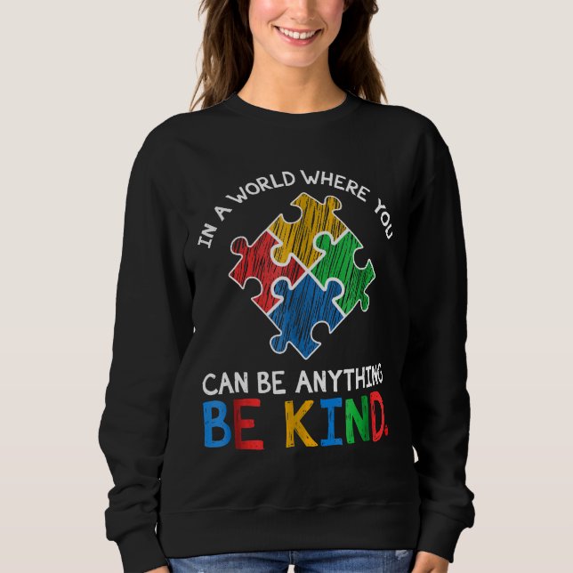 Sensibilisierung für Autismus Sweatshirt (Vorderseite)