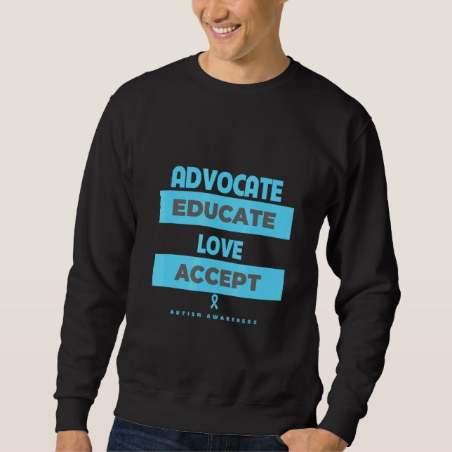 Sensibilisierung für Autismus Sweatshirt (Vorderseite)