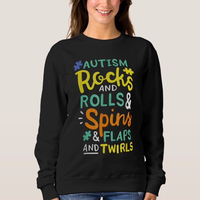 Sensibilisierung für Autismus Sweatshirt (Vorderseite)