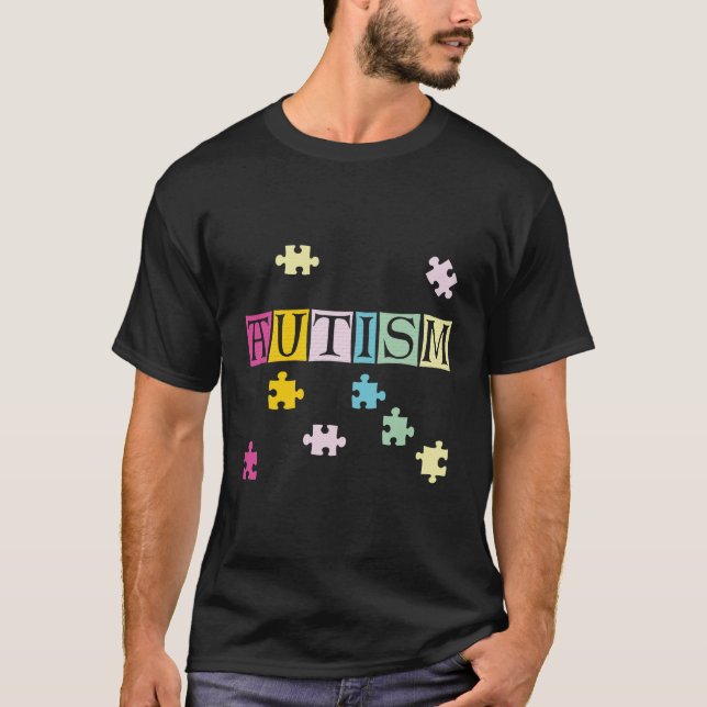 Sensibilisierung für Autismus T-Shirt (Vorderseite)