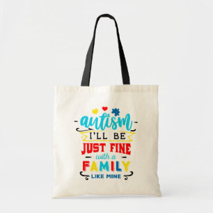 Sensibilisierung für Autismus - Tote Tasche