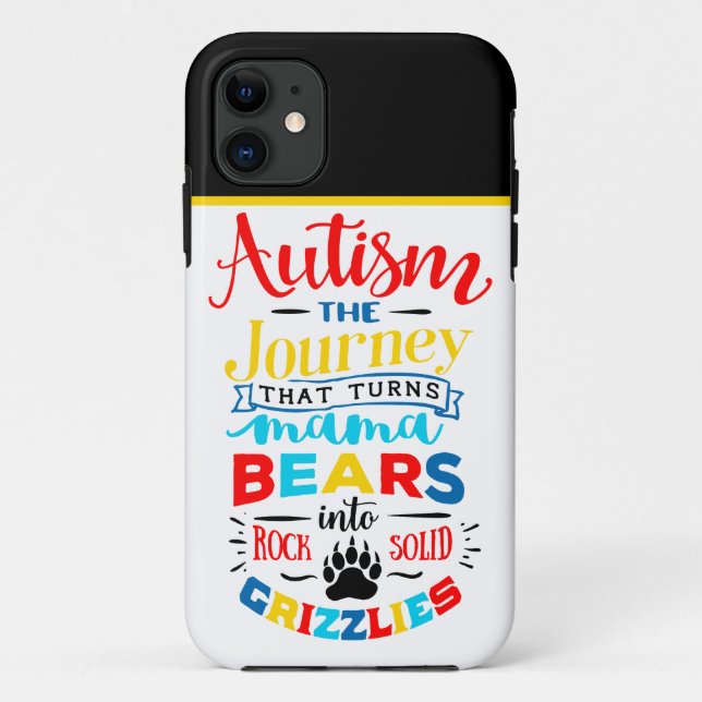 Sensibilisierung für Autismus - Tough Apple iPhone Case-Mate iPhone Hülle (Rückseite)